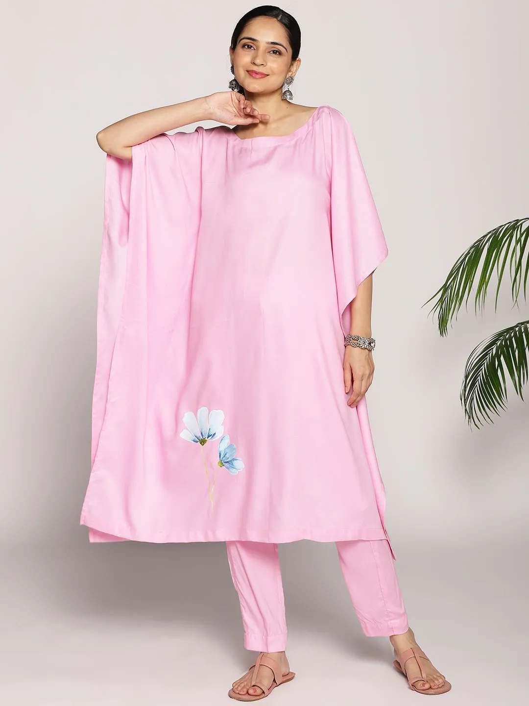 BabyPink Rayon Pants