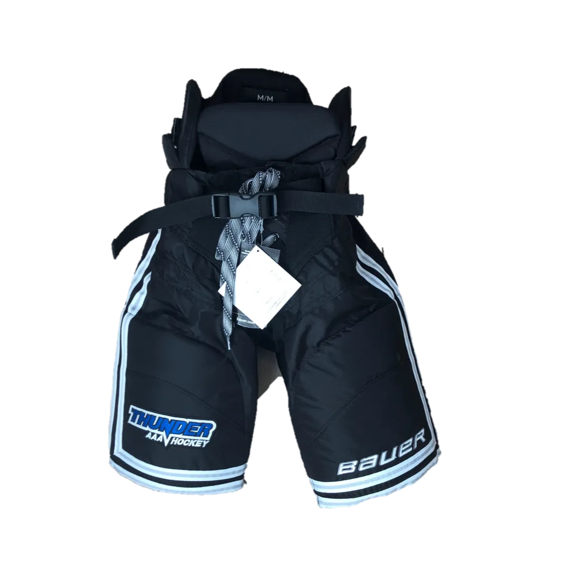 Bauer Nexus- Pro Stock Junior Hockey Pants (Black/White/Blue)