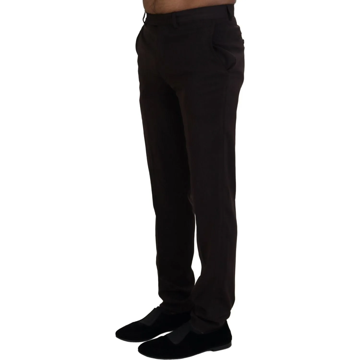 BENCIVENGA Elegant Brown Italian Dress Pants