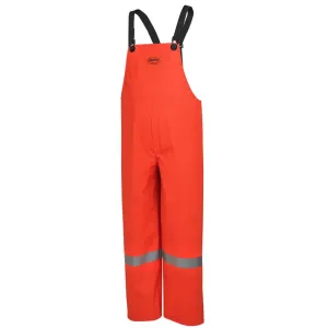 Bib Pants - Pioneer Hi-Viz Orange PVC/Polyester FR Bib Pants, 576P