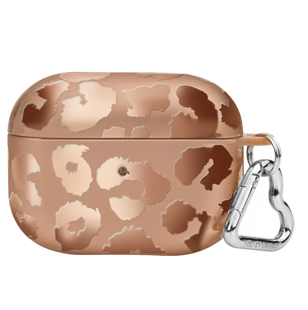 Bronze Chrome Leopard AirPod Case