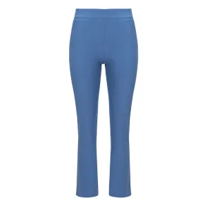 Celine Crop Flare Pant - Blue