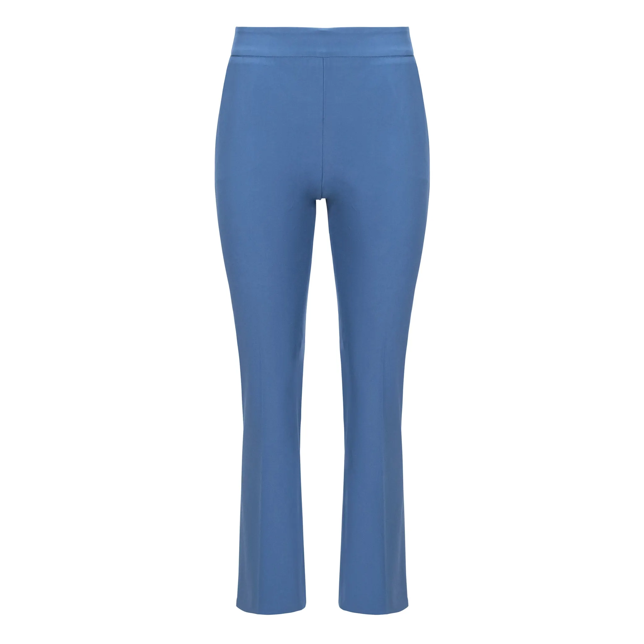 Celine Crop Flare Pant - Blue