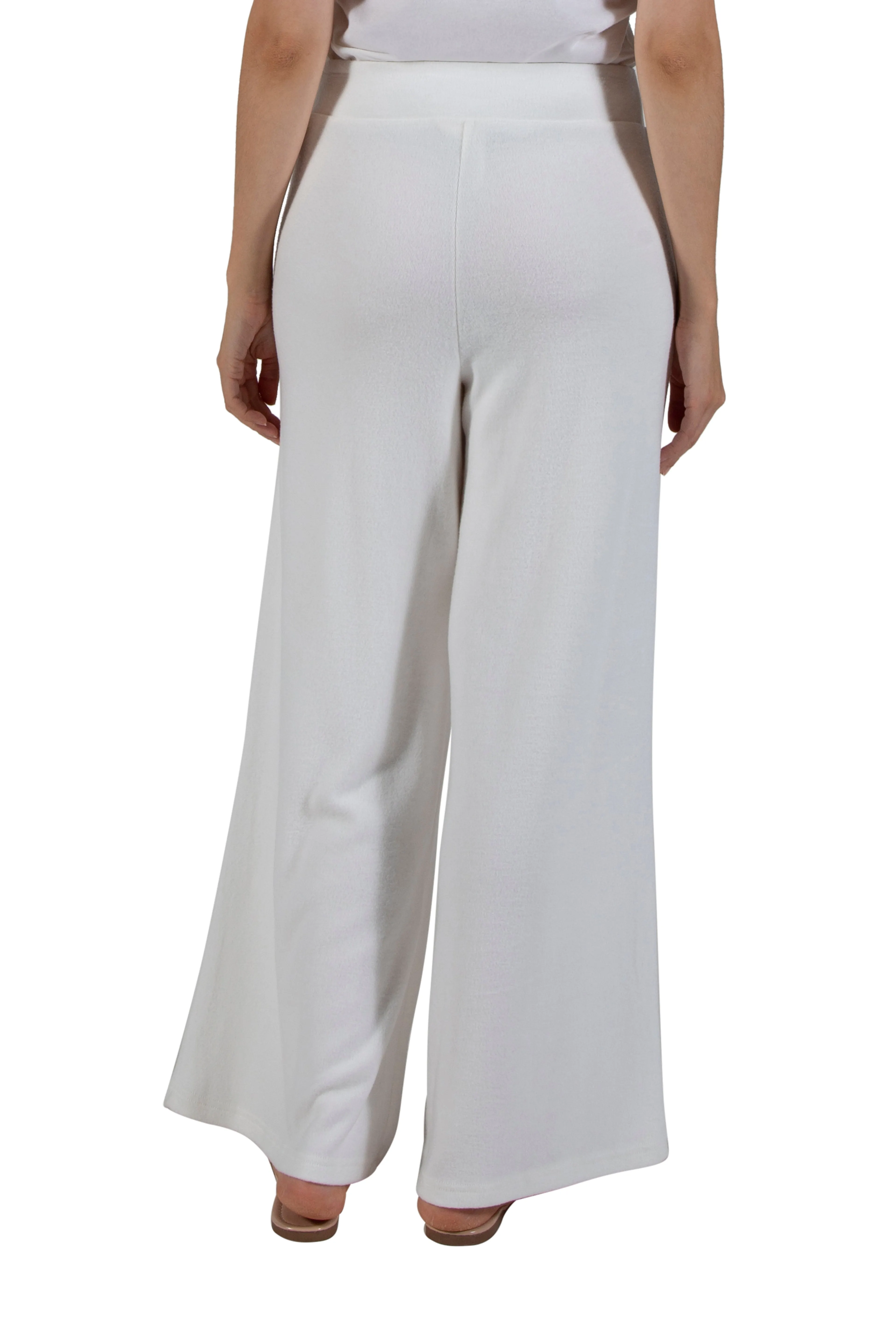 Comfort Luxe Collection Cozy Knit Palazzo Pants