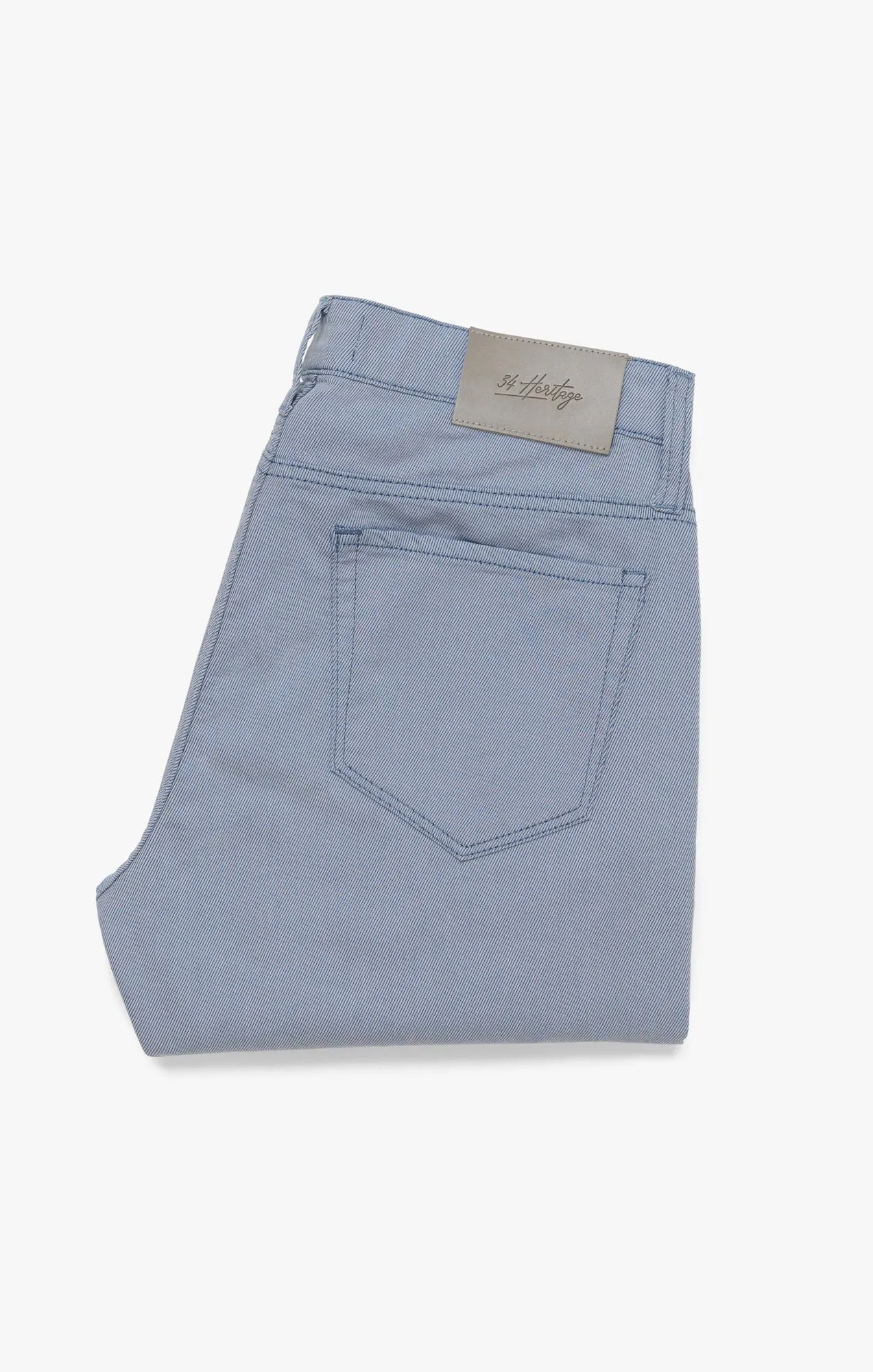 Courage Straight Leg Pants In Blue Refined Twill