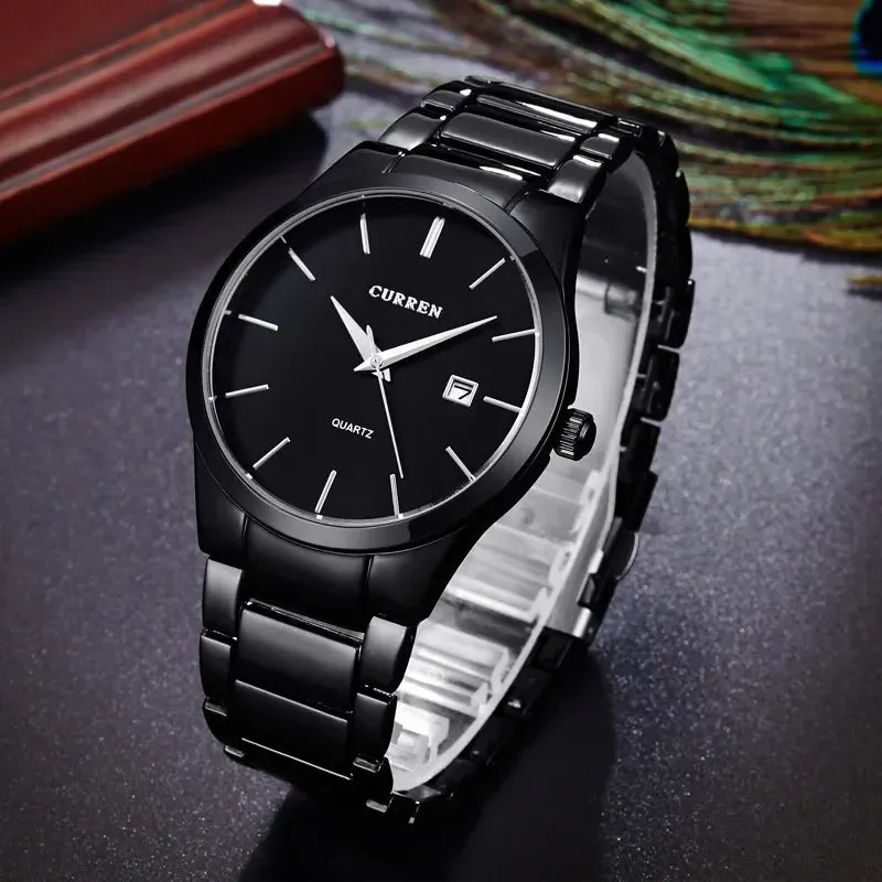 CURREN Water Resistant Ceramic Watch