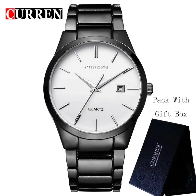 CURREN Water Resistant Ceramic Watch