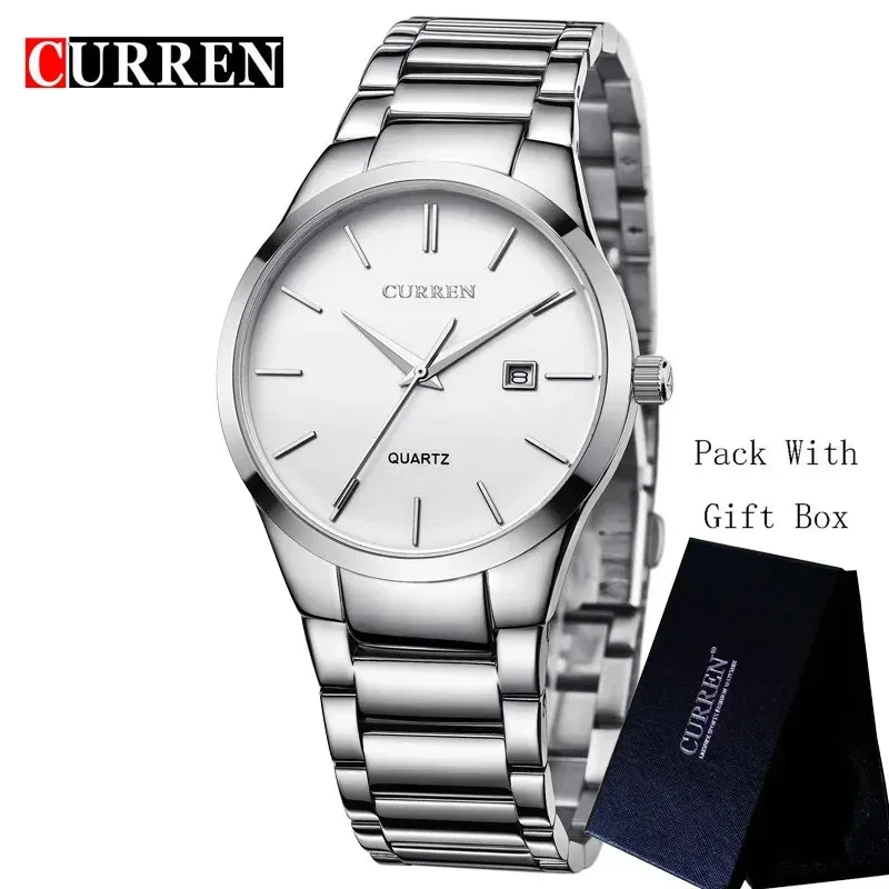 CURREN Water Resistant Ceramic Watch