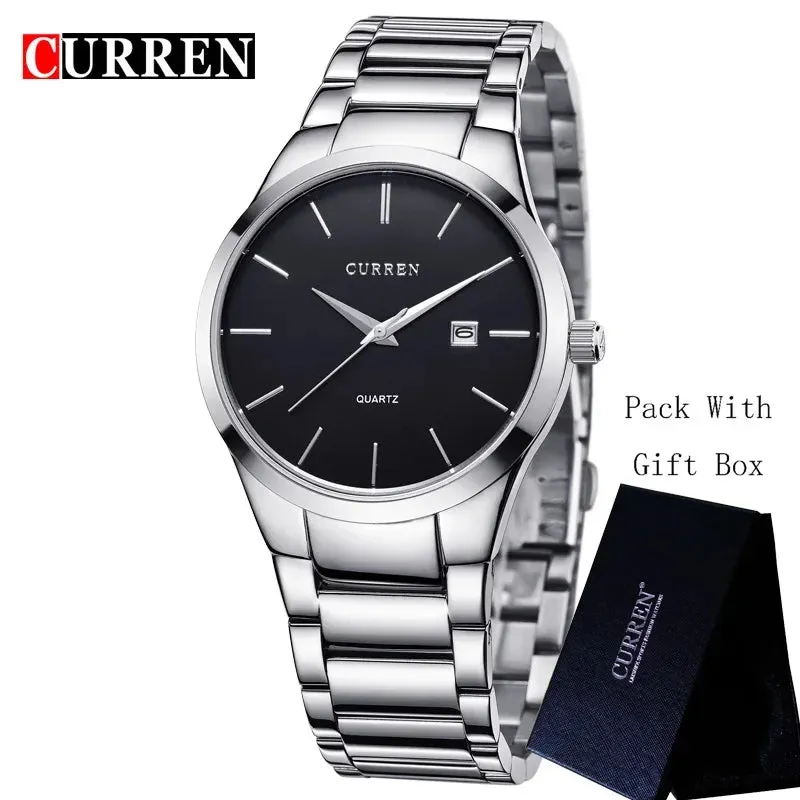 CURREN Water Resistant Ceramic Watch