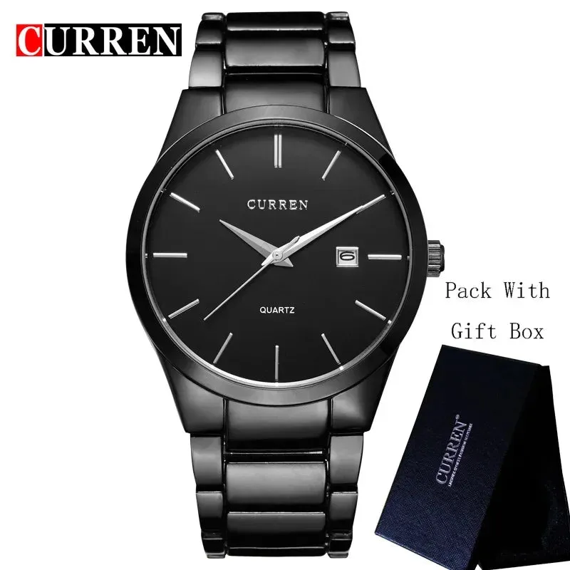 CURREN Water Resistant Ceramic Watch