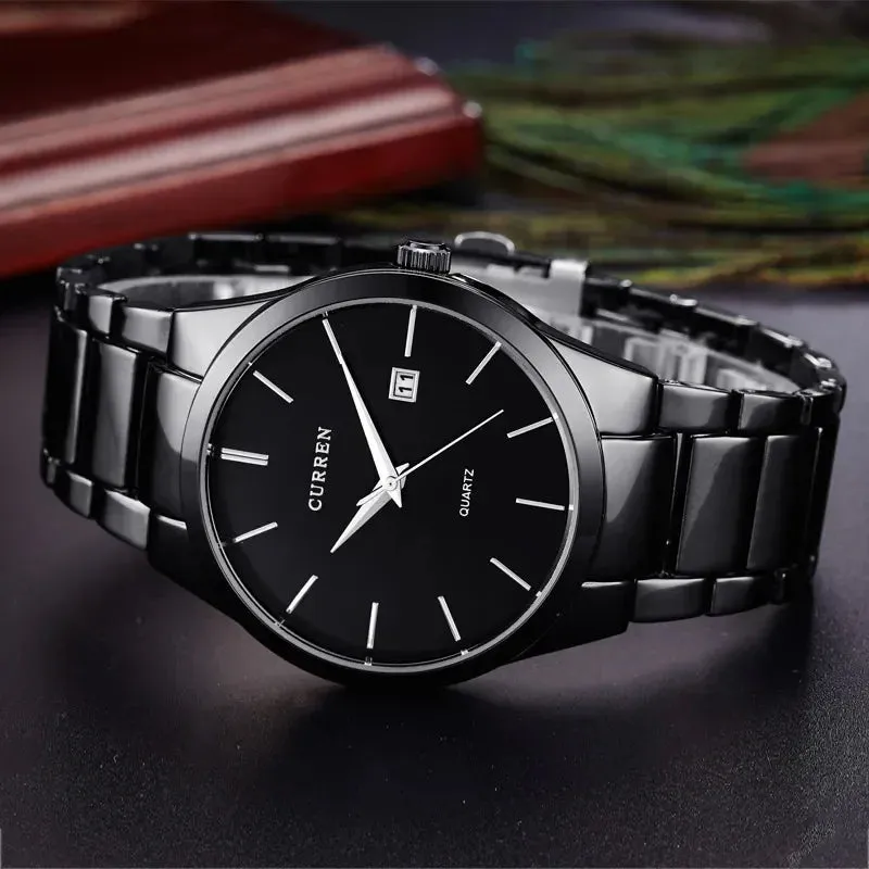 CURREN Water Resistant Ceramic Watch