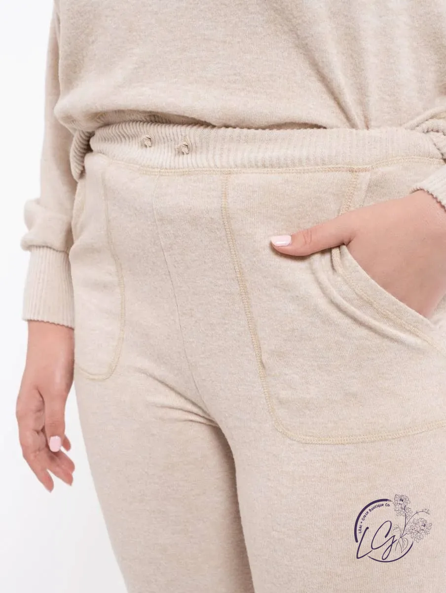 Curvy Keep Me Warm Lounge Pants