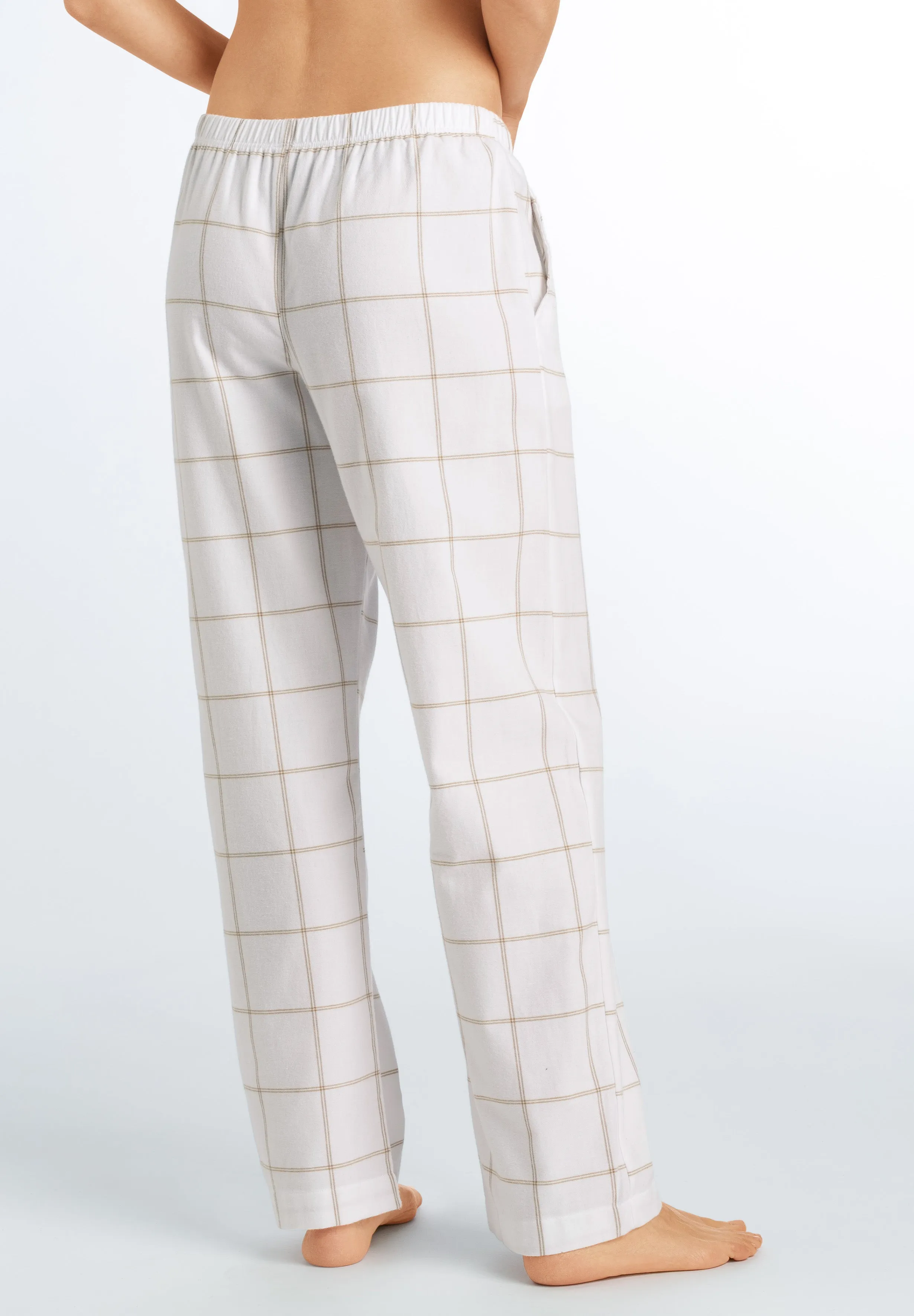 Edda Pants | Cinnamon Check 76656-2064