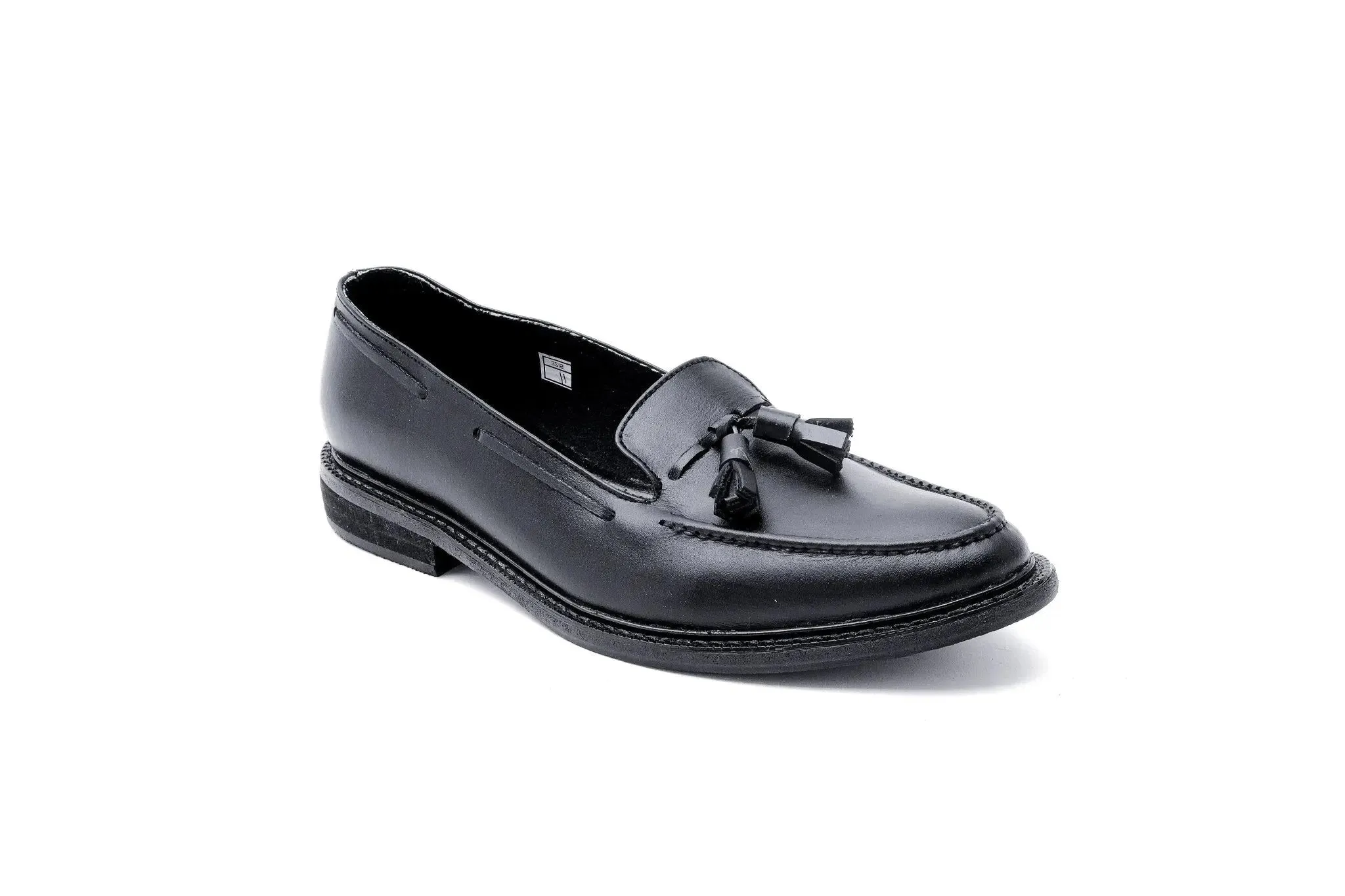 ENRIQUE Tassel Loafer - Black