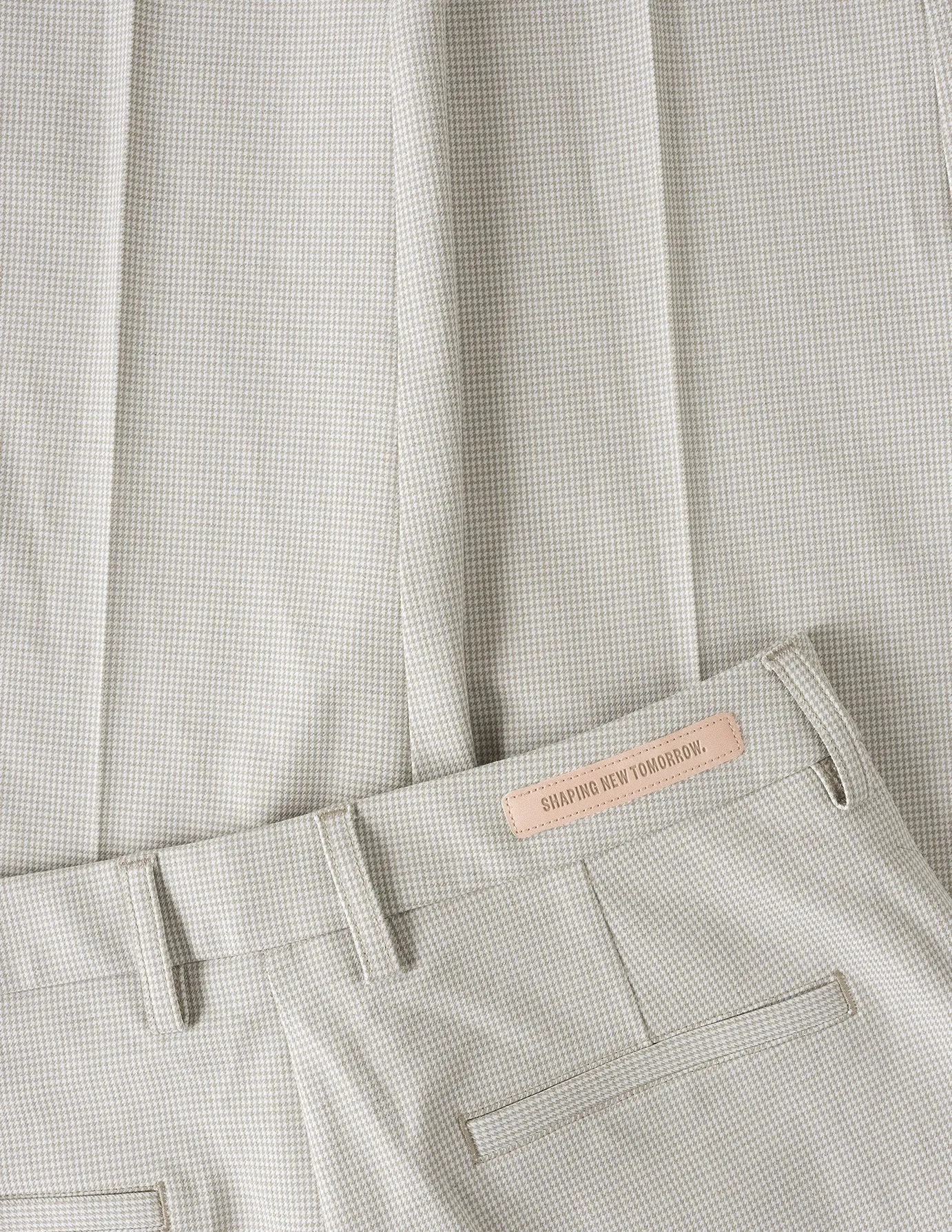 Essential Pants Tapered Petite Check