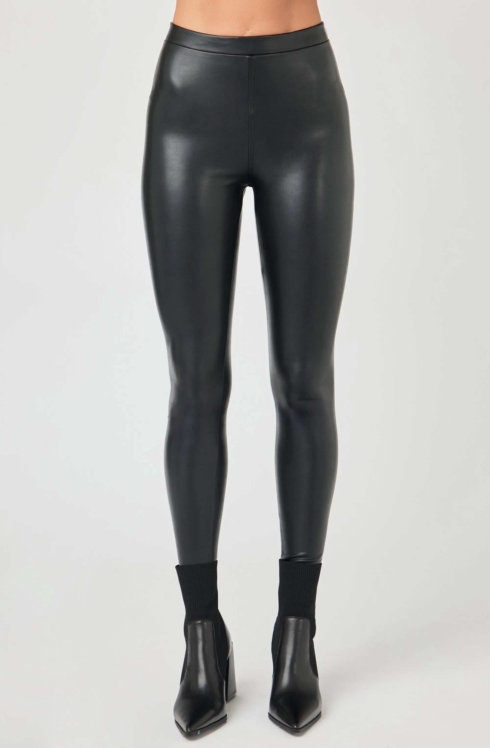 Faux PU Leather Legging