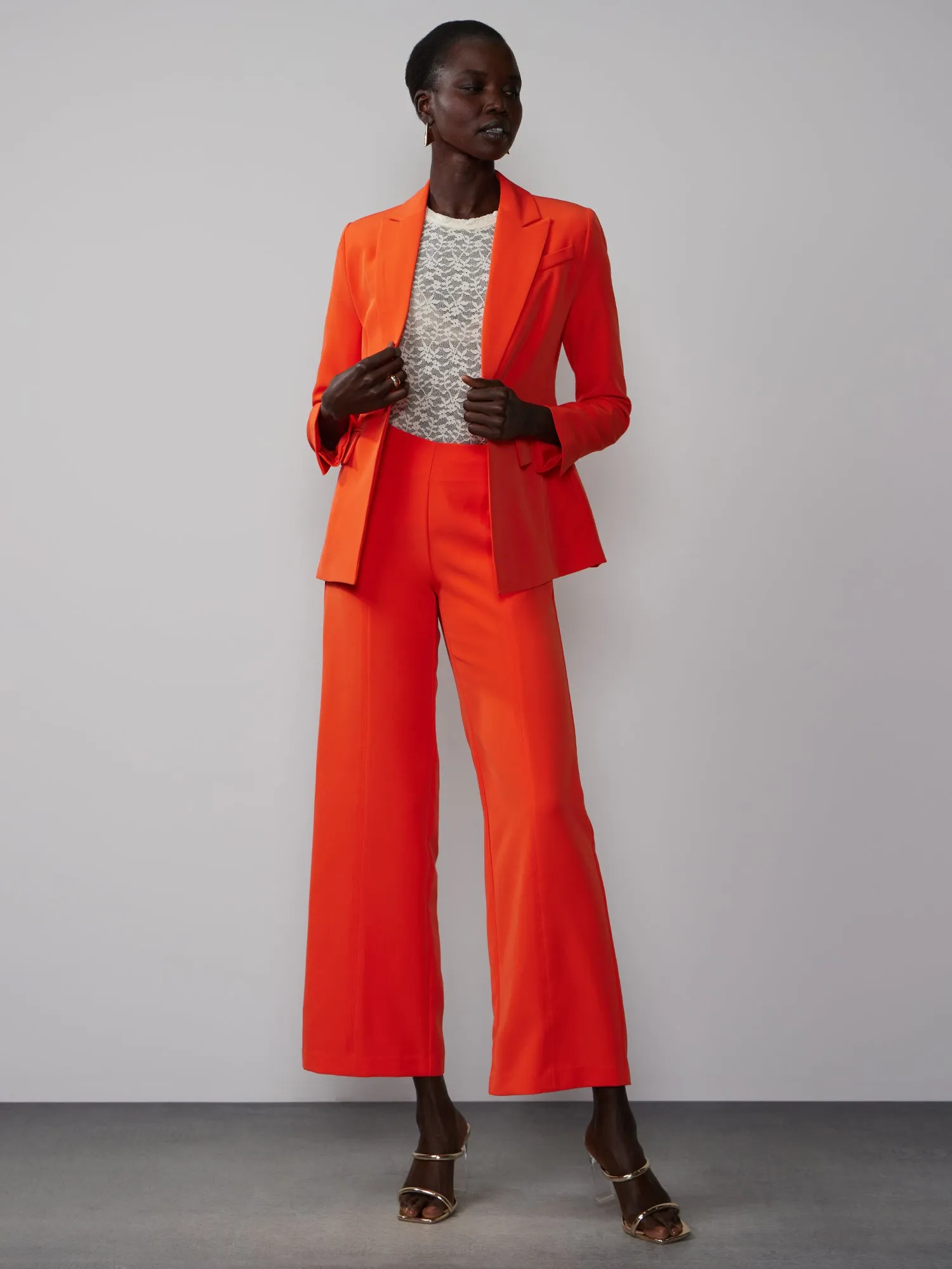 Fit To Flatter Flared Seamed Pant