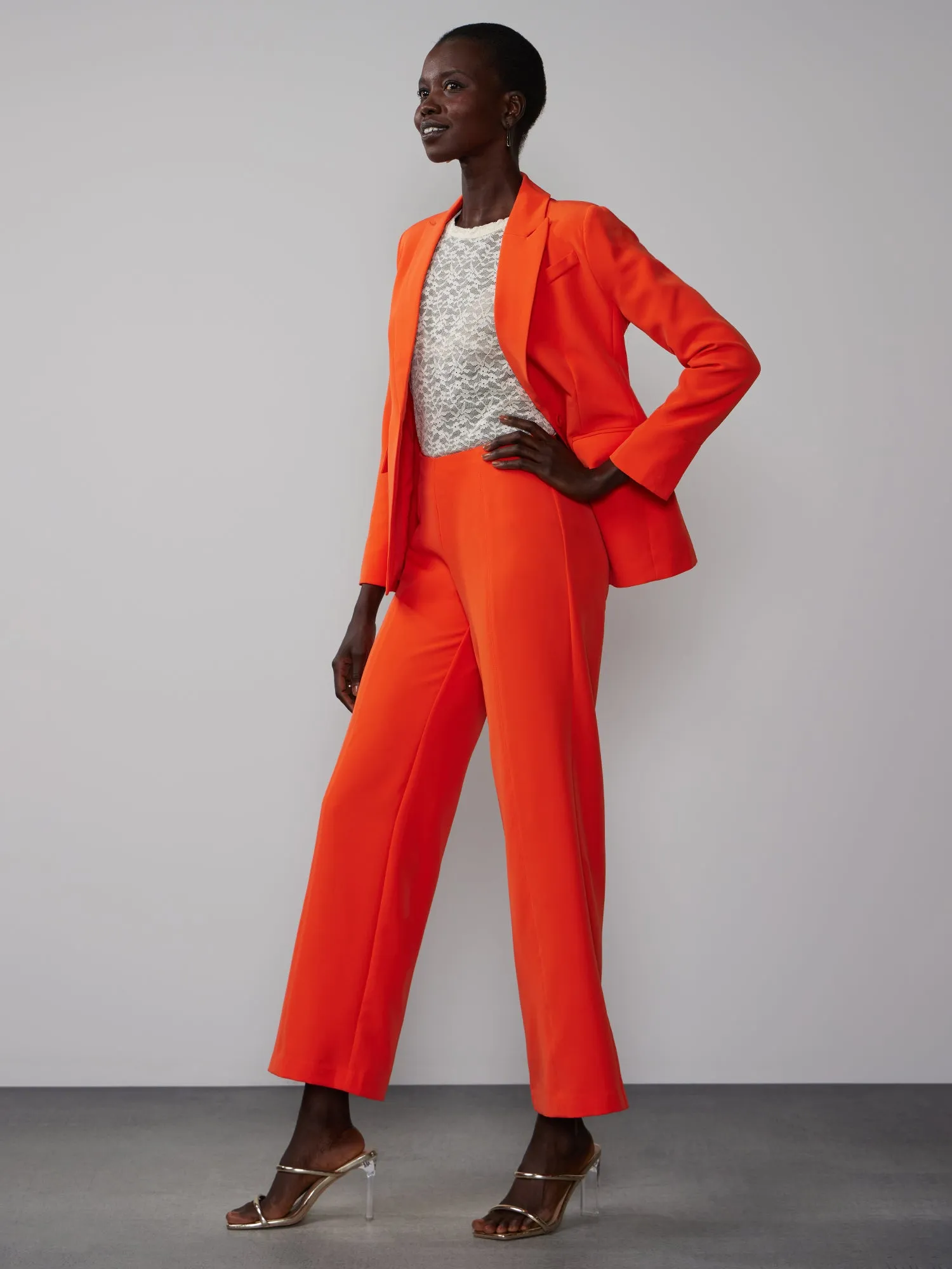 Fit To Flatter Flared Seamed Pant