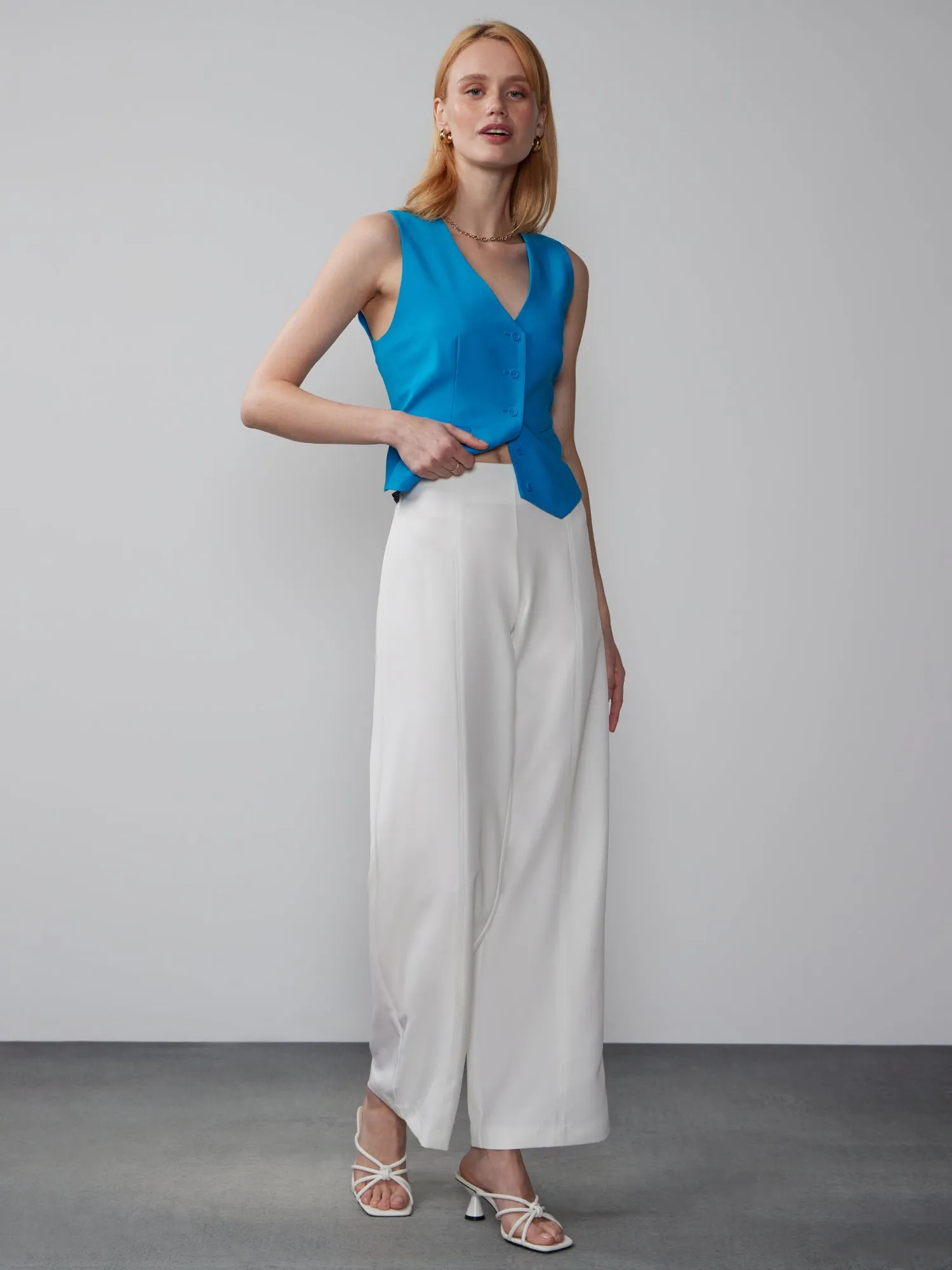 Fit To Flatter Flared Seamed Pant