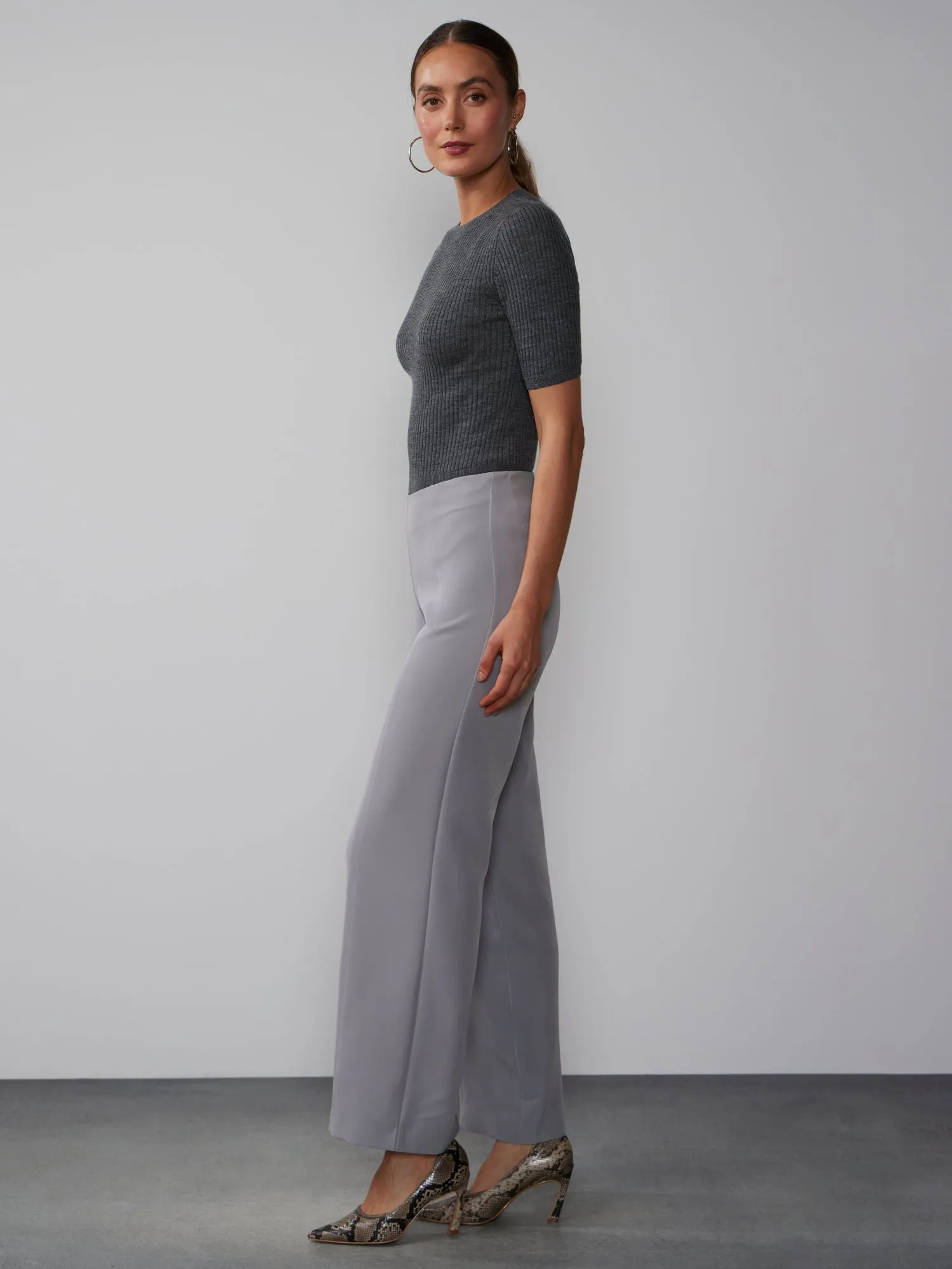 Fit To Flatter Flared Seamed Pant