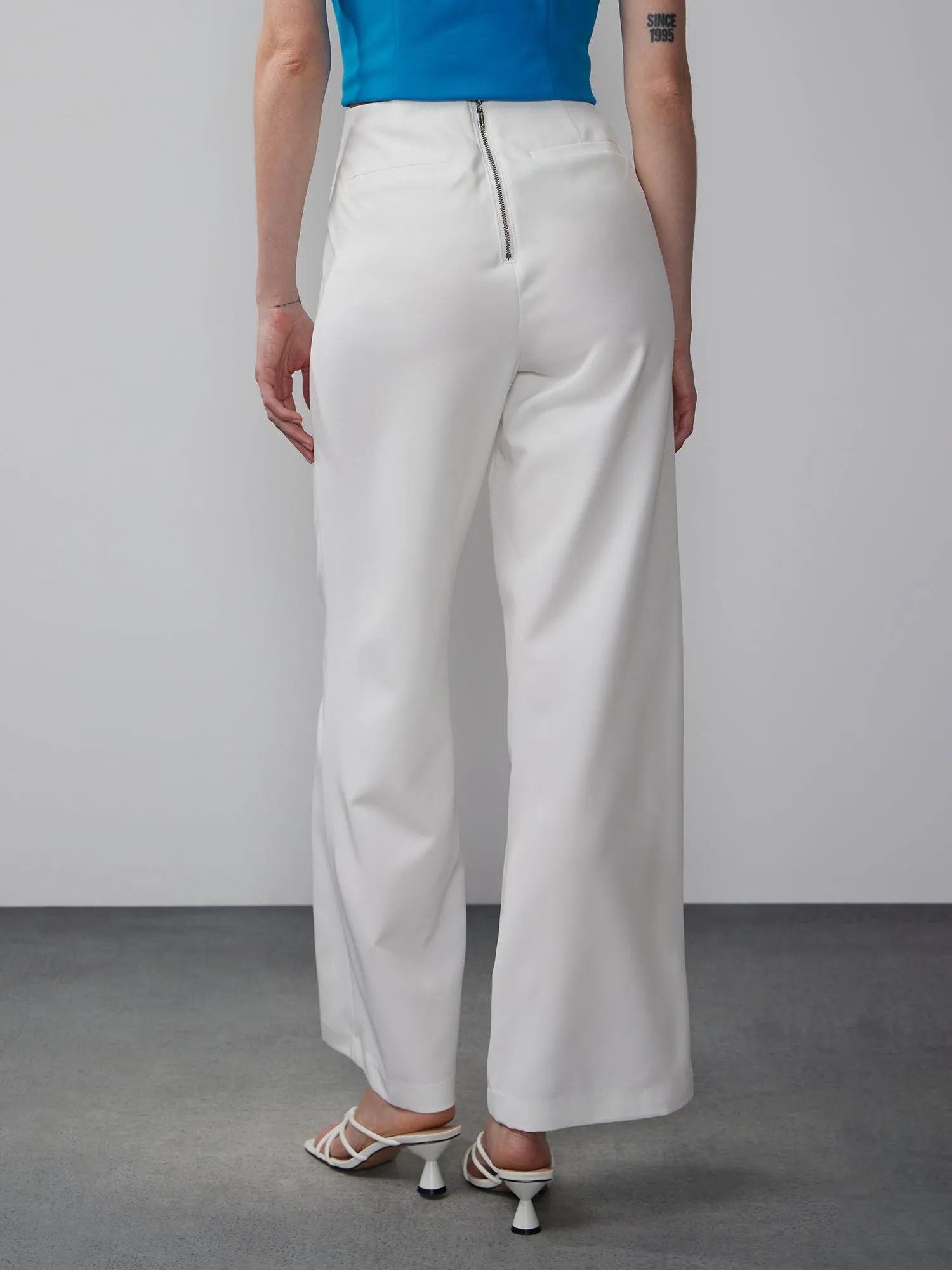 Fit To Flatter Flared Seamed Pant