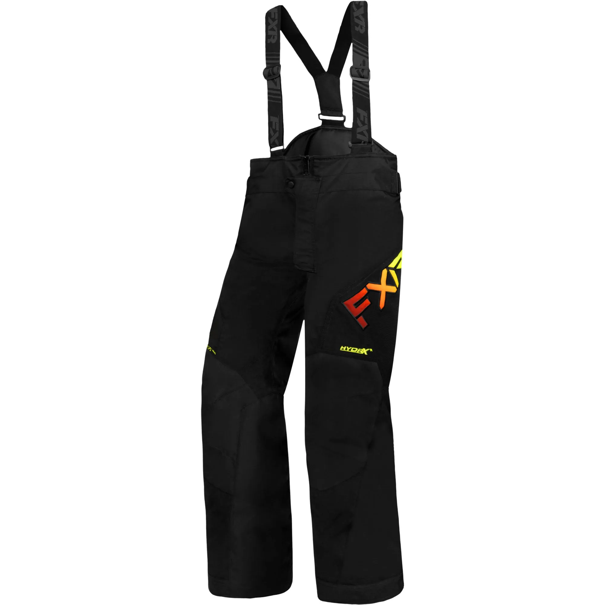 FXR Clutch Snowmobile Pants Black/Inferno