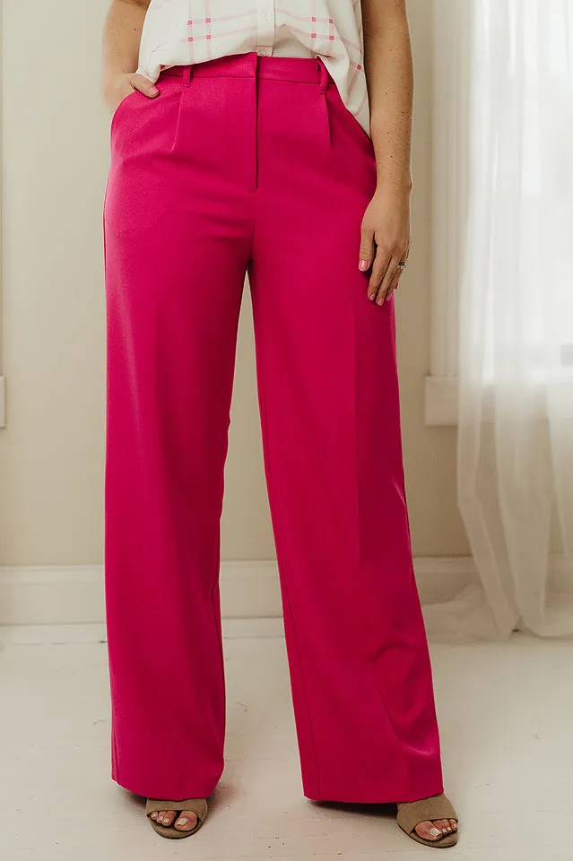 High Waisted Wide Leg Pants