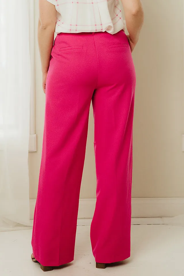 High Waisted Wide Leg Pants