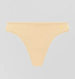 Invisible microfibre thong [Sand]