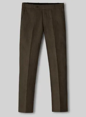 Italian Brown Linen Pants