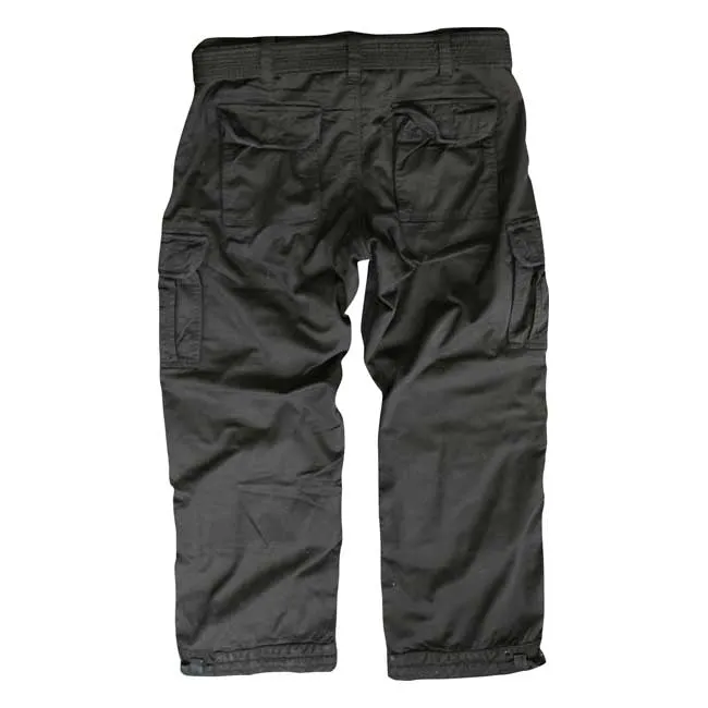 John Doe Regular Cargo XTM Trouser Black