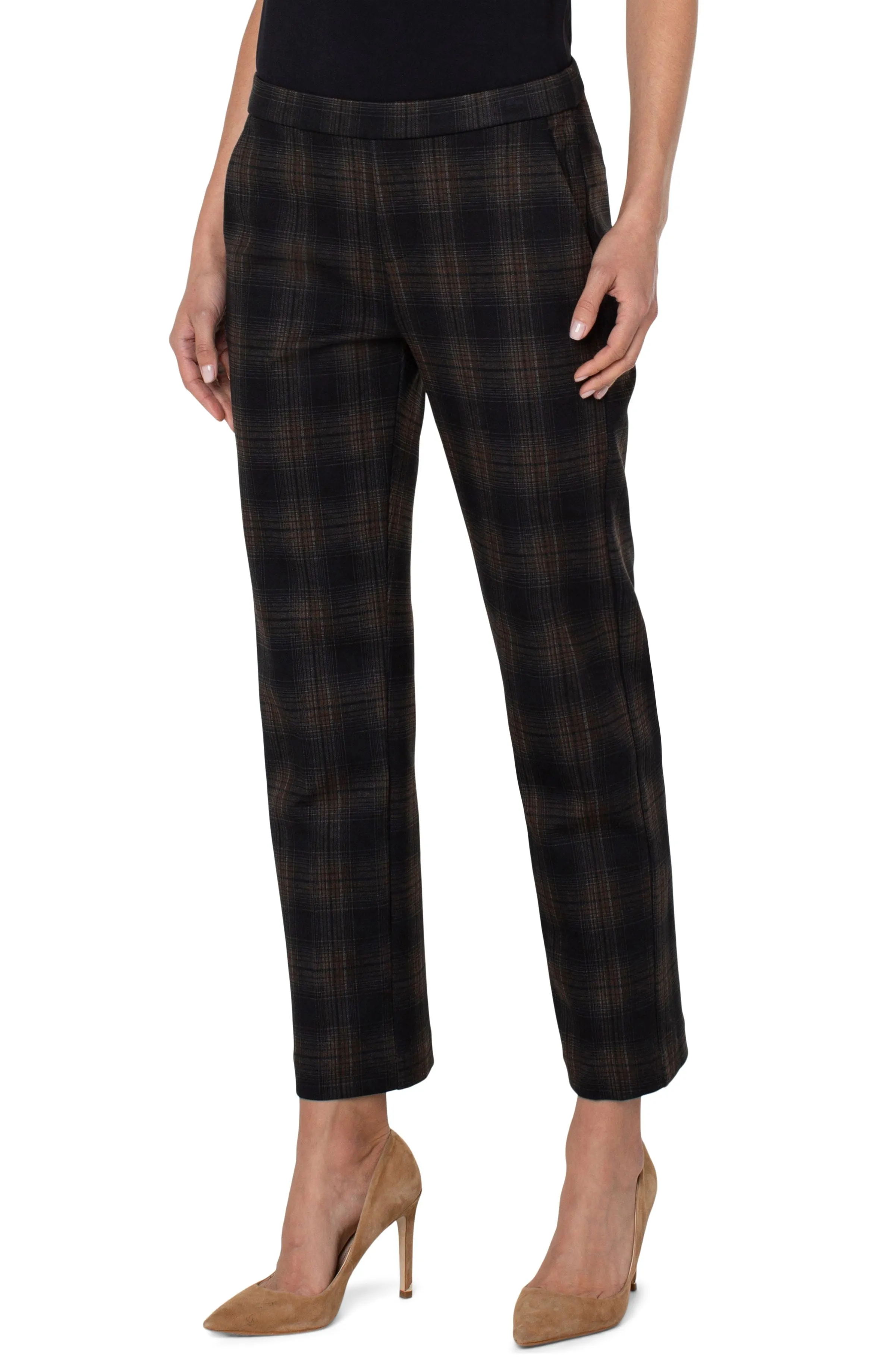 Kayla Pull-On Knit Trouser