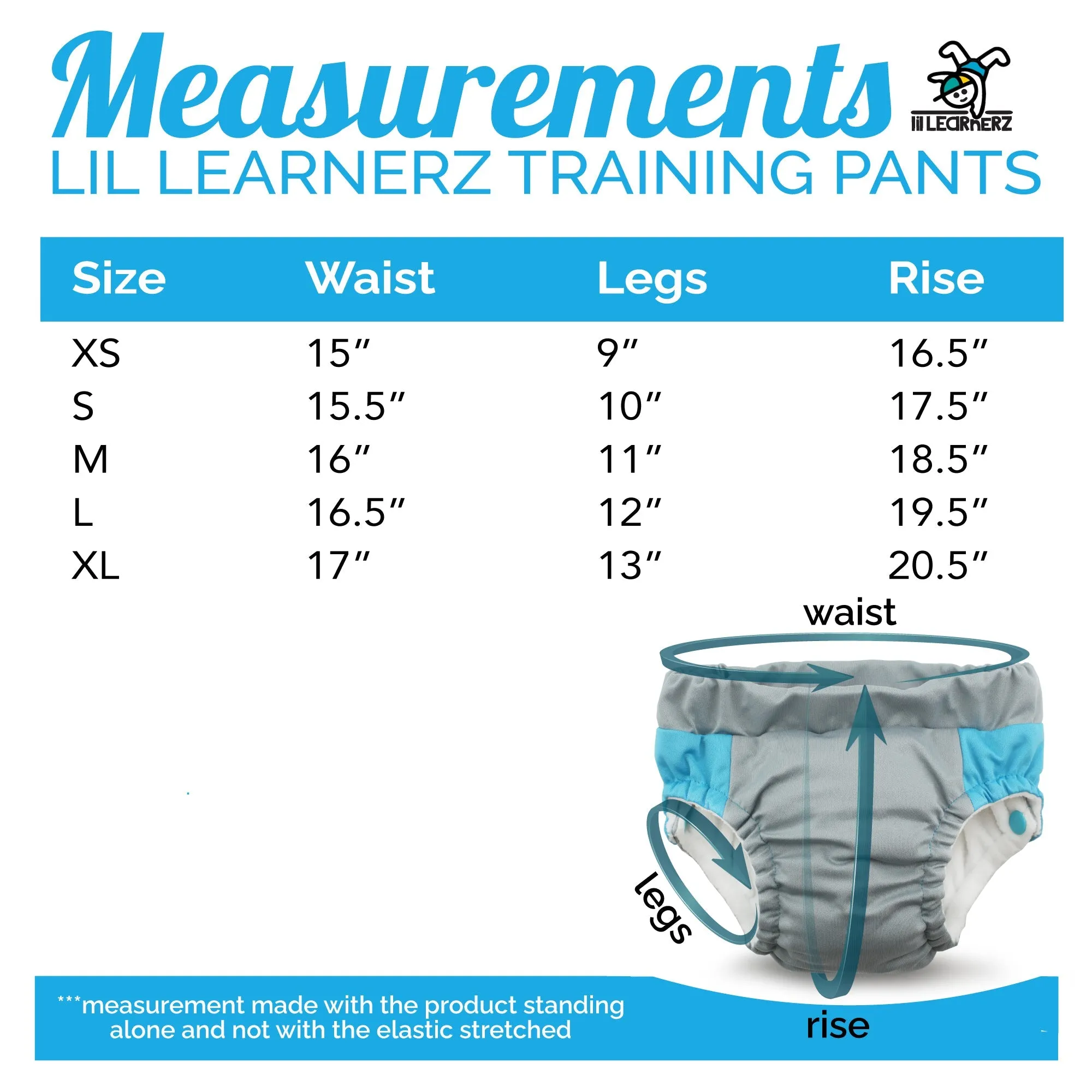 Lil Learnerz Training Pants (2pk) - Unity