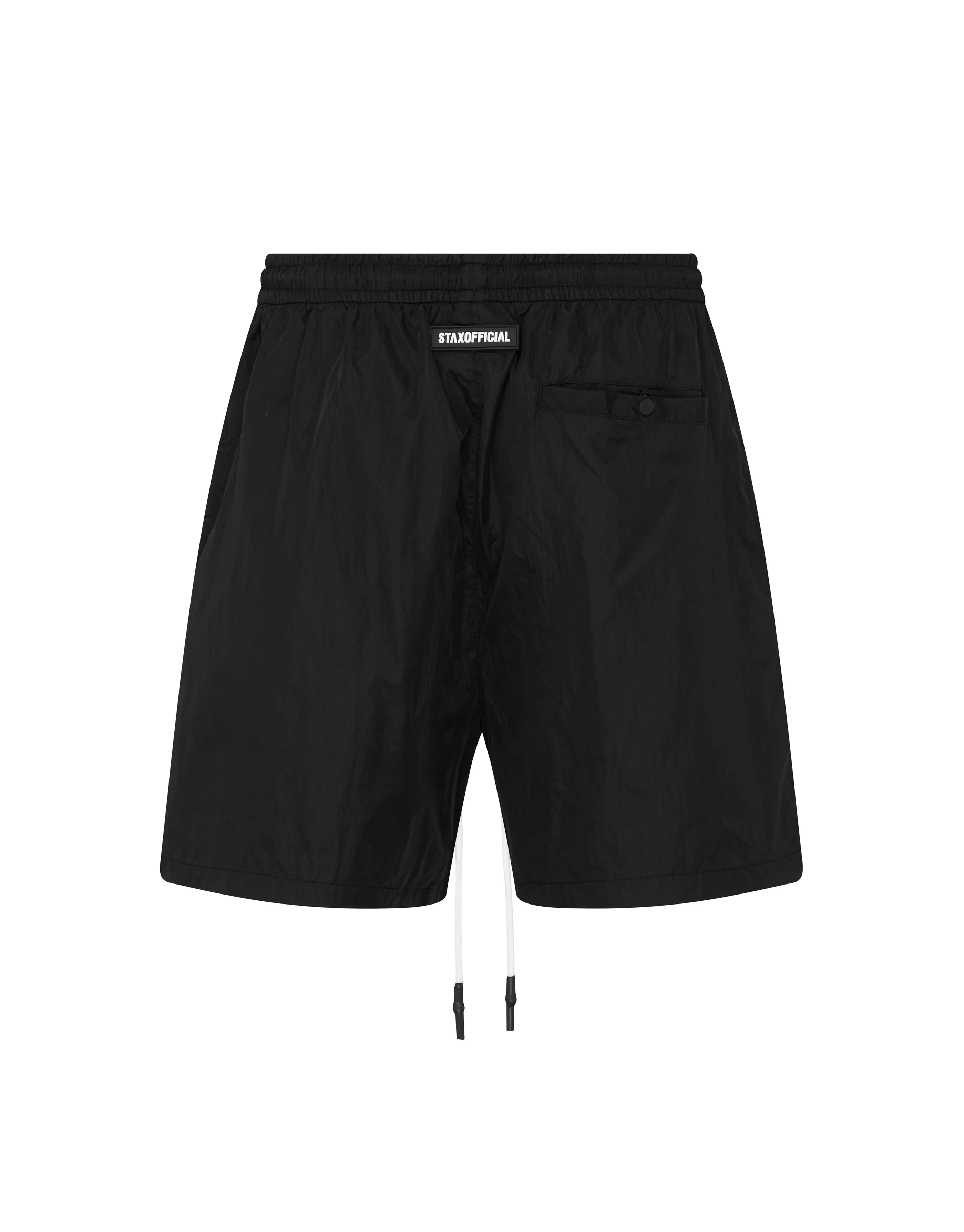 Mens Nylon Pocket Shorts - Grey