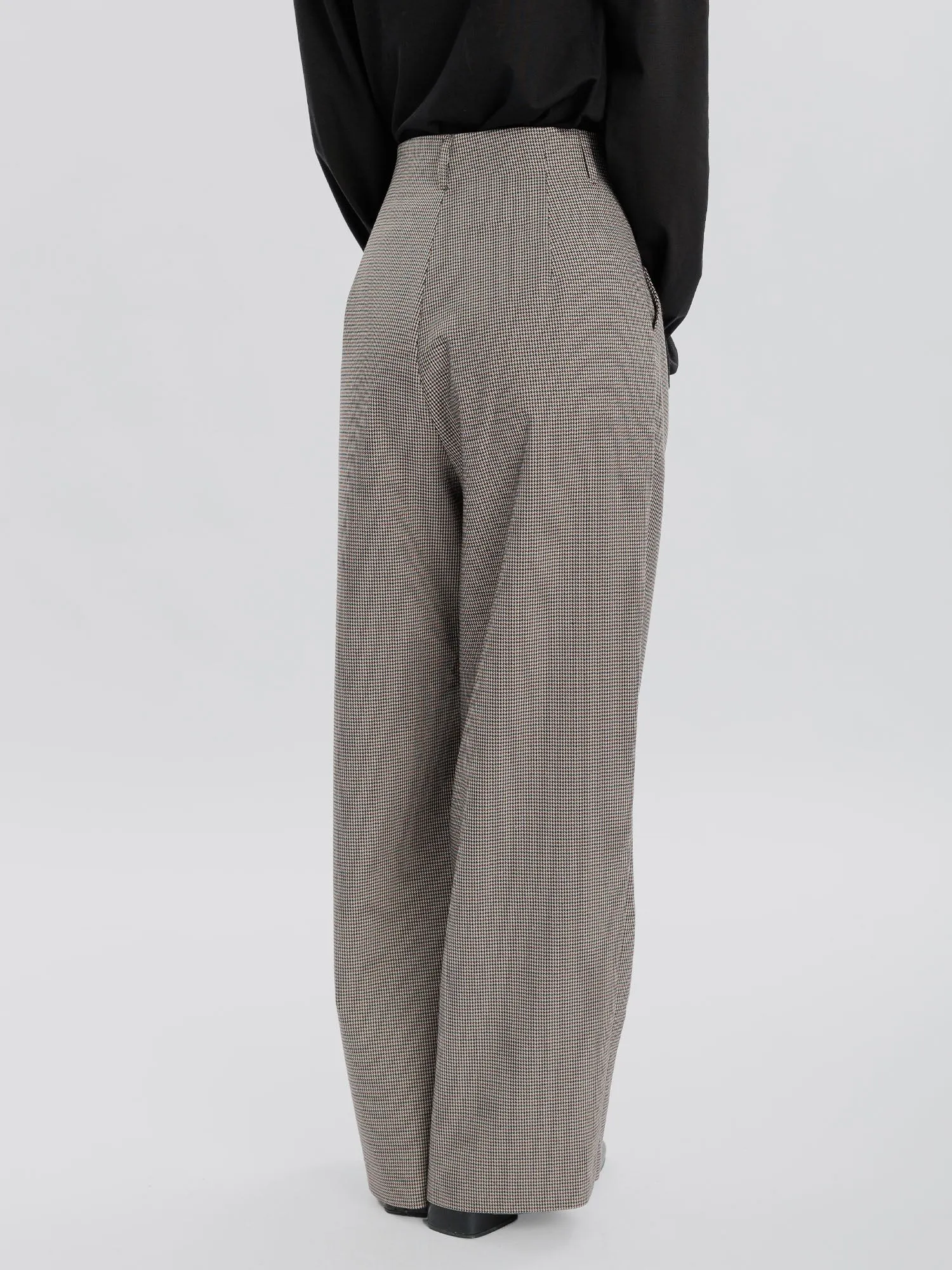 Muse High Waist Houndstooth Pants