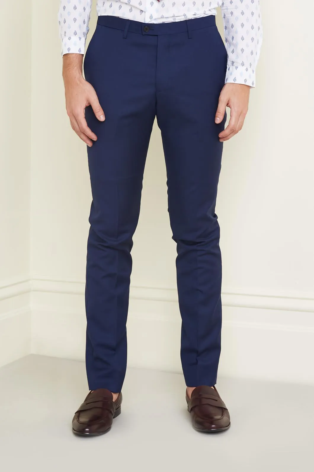 Navy Mod Suit Pant