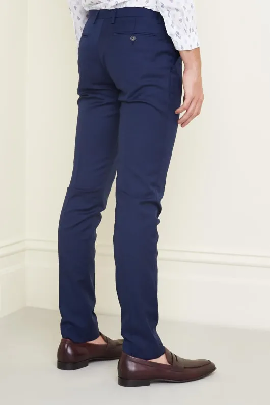 Navy Mod Suit Pant