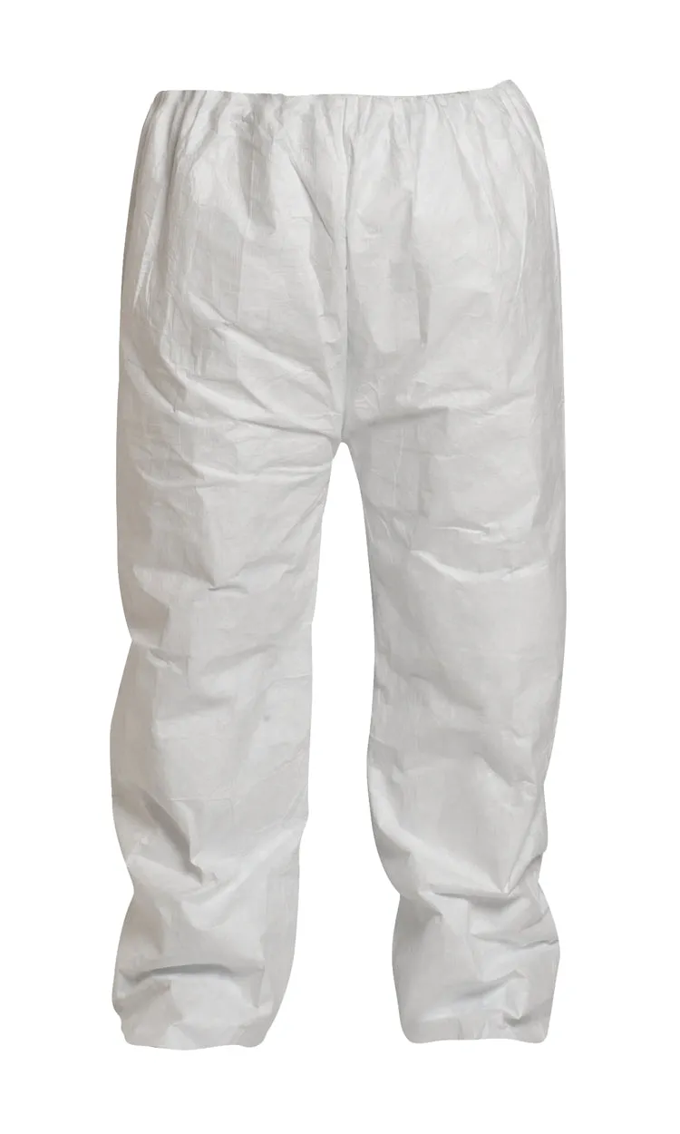 Protective Pants - DuPont™ Tyvek® 400 White Pants (Case of 50), TY350SWH