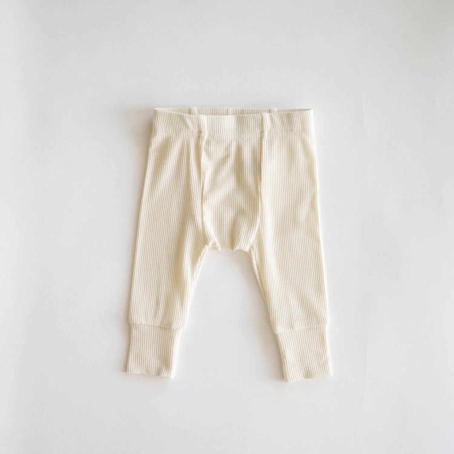 Ribbed Modal Pants - Single Seam