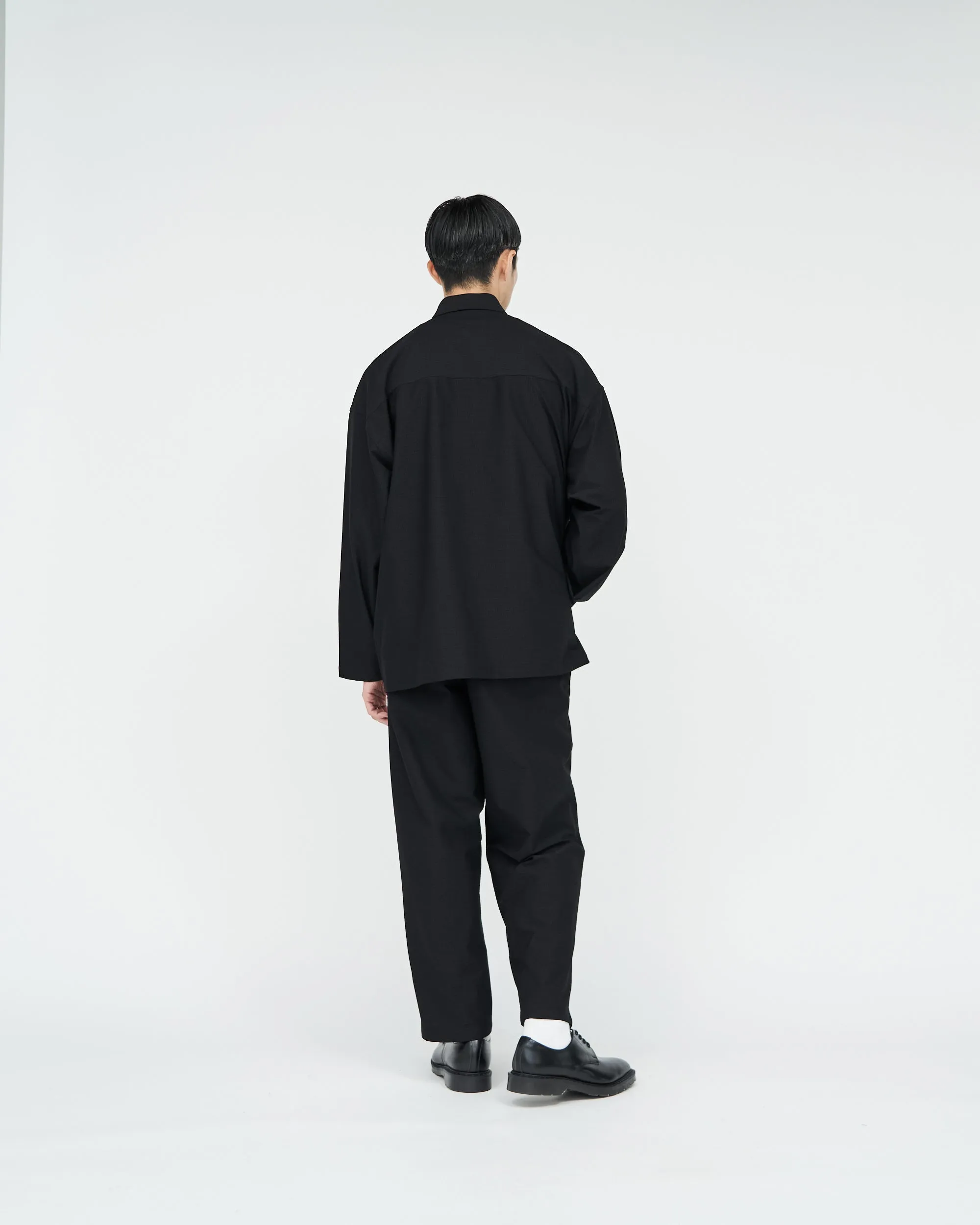 Ripple Jersey Wide Tapered Chef Pants