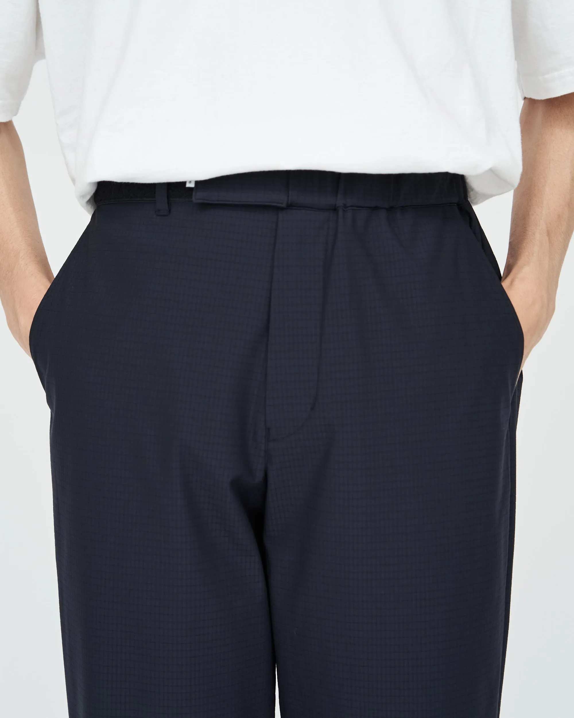 Ripple Jersey Wide Tapered Chef Pants