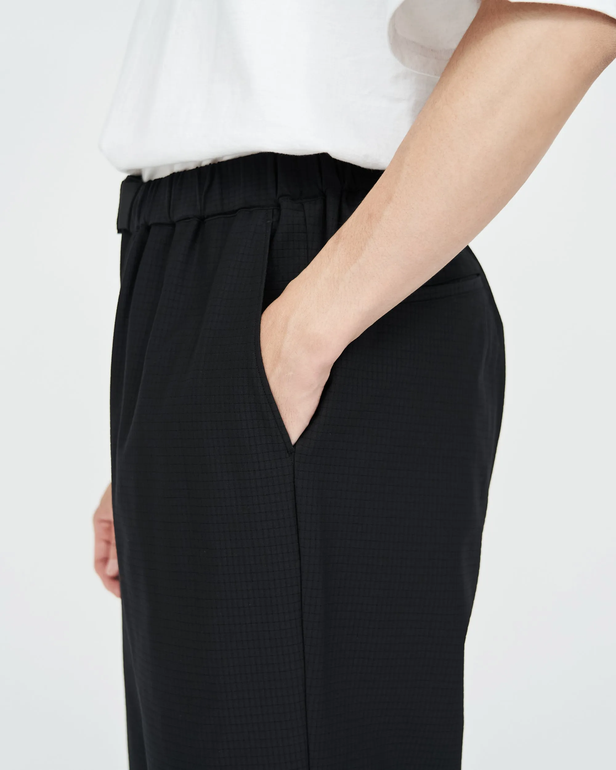 Ripple Jersey Wide Tapered Chef Pants