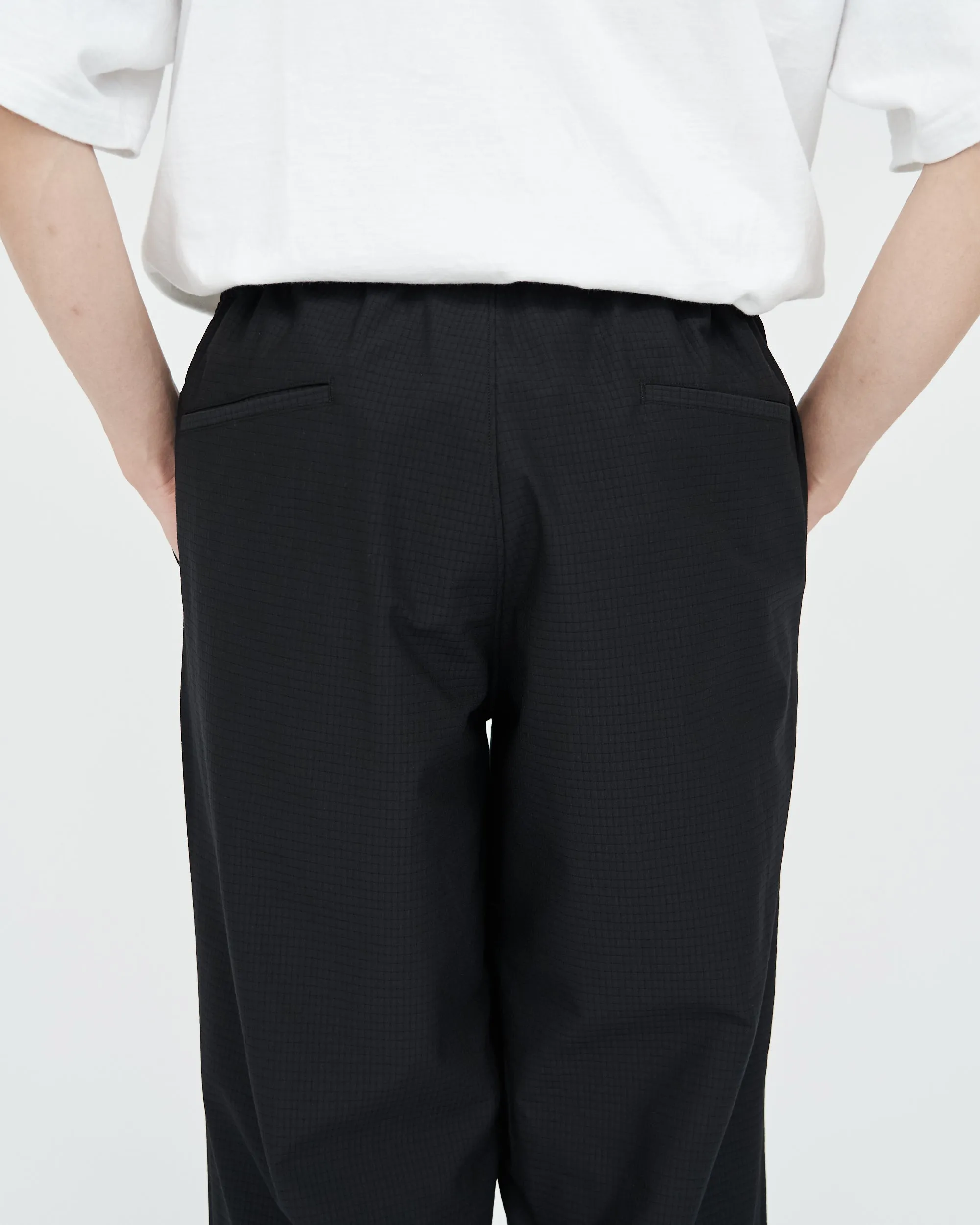 Ripple Jersey Wide Tapered Chef Pants