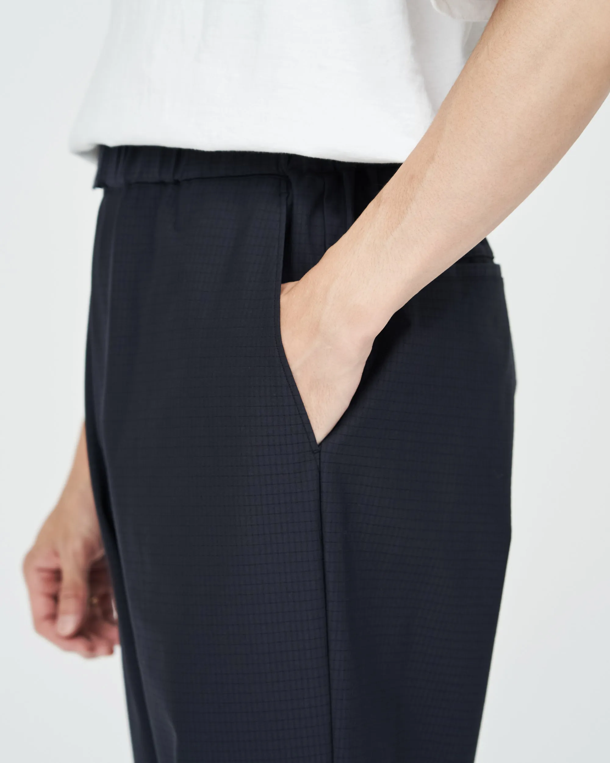 Ripple Jersey Wide Tapered Chef Pants