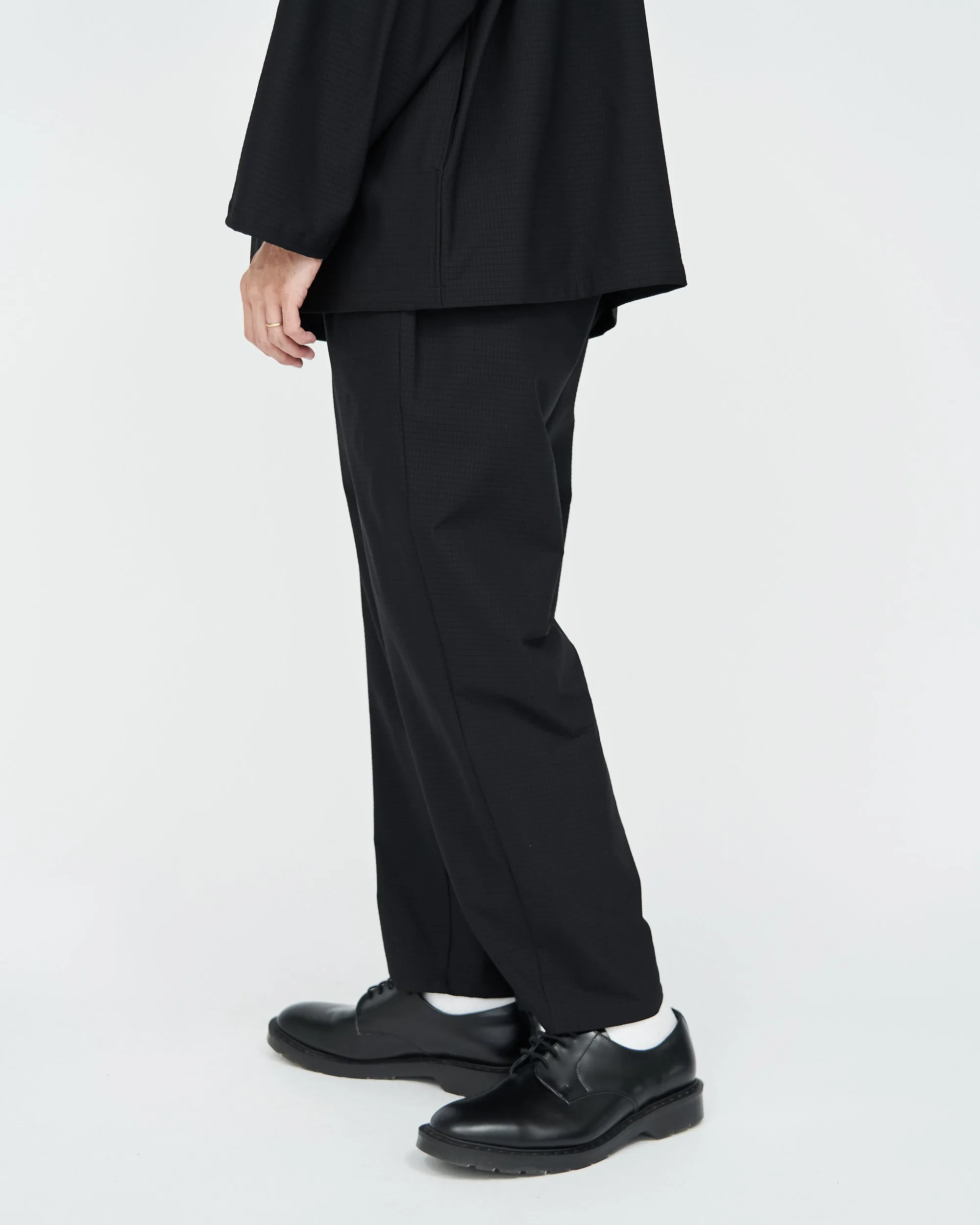 Ripple Jersey Wide Tapered Chef Pants