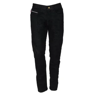 SALE Straight Leg Protective Jeans - Black with Pads