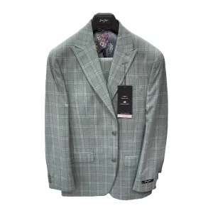 SEAN JOHN: Plaid 3pc. Suit 2145