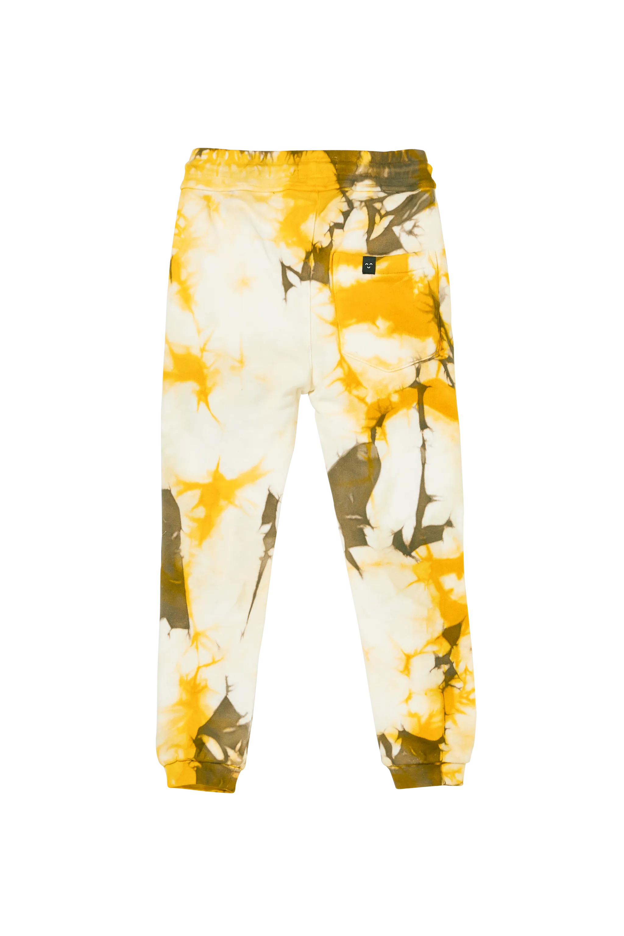 SPRINT Warm Yellow Tie & Dye - Jogger Straight Pants