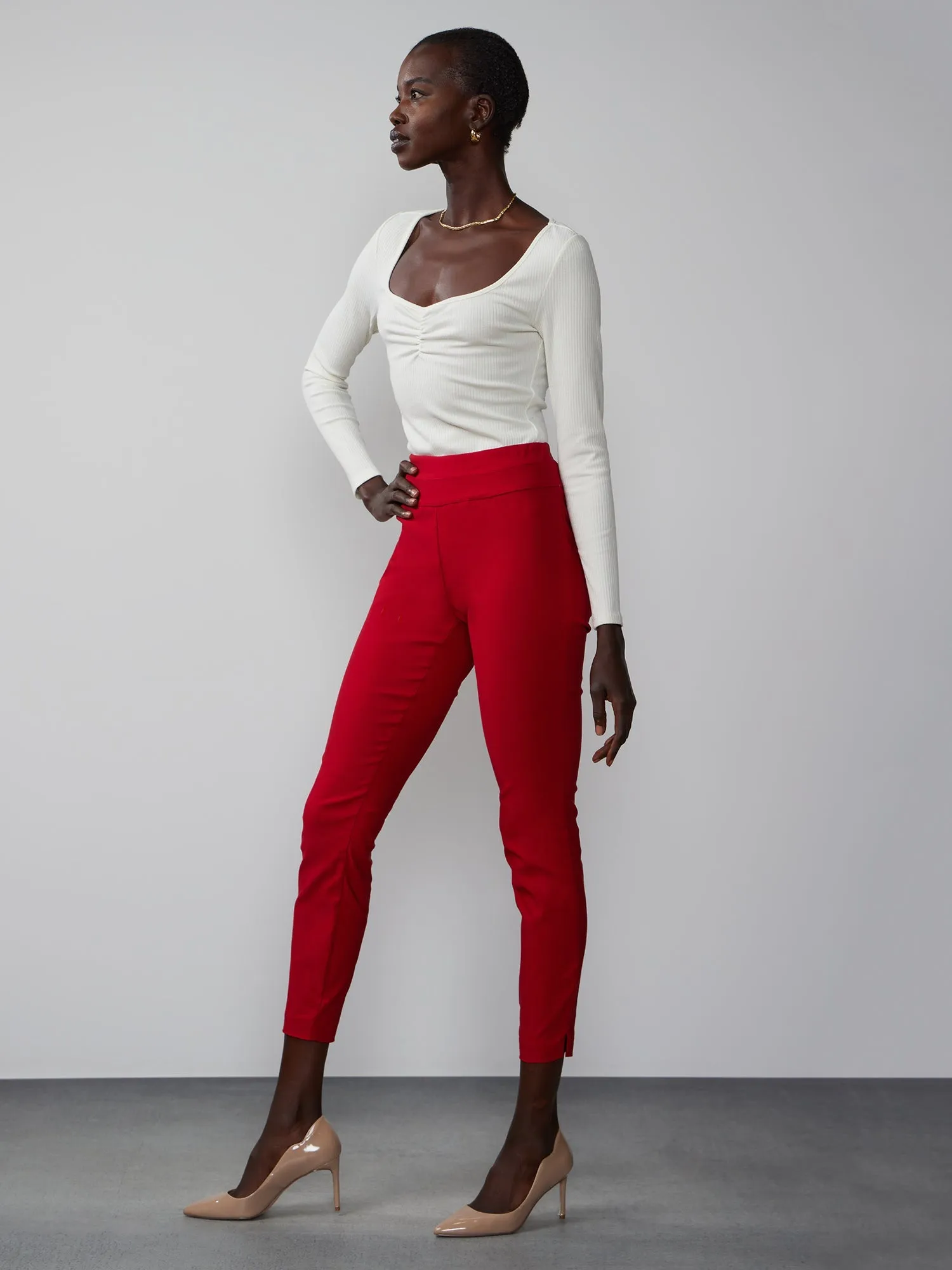 Tall Whitney Slim Leg Ankle Pant