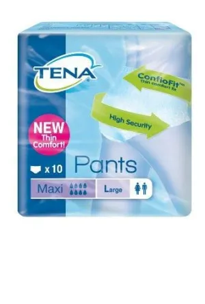 Tena Pants Maxi Large - Box of 40 Pull-Up Protective Underwear